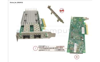Fujitsu PLAN EP QL41132 2X 10G SFP+ for Fujitsu Primergy RX4770 M4