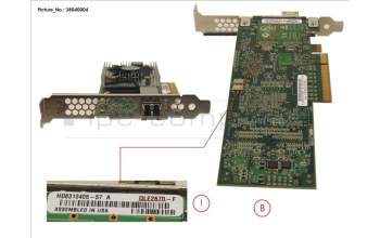 Fujitsu QLE2670 SINGLE PORT 16GB FCC for Fujitsu Primergy RX300 S8