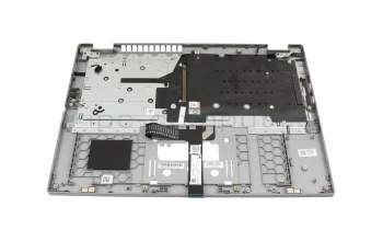 QV03P_A10EWL original Acer keyboard incl. topcase DE (german) grey/grey with backlight