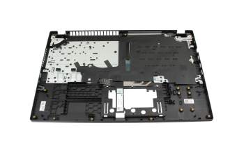 QV05P_N40BWL original Acer keyboard incl. topcase DE (german) black/black with backlight