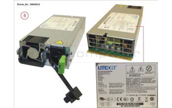 Fujitsu POWER SUPPLY MODULE 1200W W/O POWER CORD for Fujitsu Primergy RX4770 M3