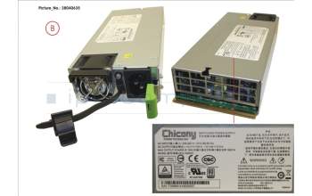 Fujitsu POWER SUPPLY MODULE 1600W W/O POWER CORD for Fujitsu Primergy RX4770 M1