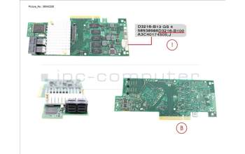 Fujitsu PRAID EP420I W/O TFM for Fujitsu Primergy RX1330 M3