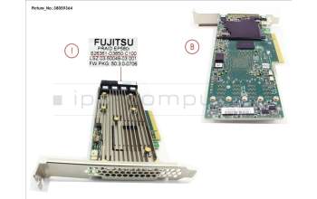 Fujitsu PRAID EP580I for Fujitsu Primergy RX1330 M3