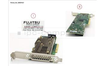 Fujitsu PRAID EP520I W. CU for Fujitsu Primergy RX4770 M4