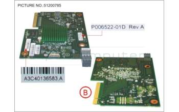 Fujitsu PY CNA MEZZ CARD 2X10GB 2 CHANNEL for Fujitsu Primergy BX2560 M2