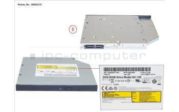 Fujitsu DVD ROM ULLTRASLIM for Fujitsu Primergy RX2510 M2