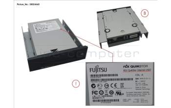 Fujitsu RDX DRIVE USB3.0 5.25\' INTERNAL for Fujitsu Primergy RX2540 M2