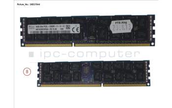 Fujitsu 16 GB DDR3 RG LV 1600 MHZ PC3-12800 2R for Fujitsu Primergy RX300 S8