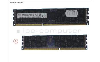 Fujitsu 16 GB DDR3 RG 1866 MHZ PC3-14900 2R for Fujitsu Primergy RX300 S8