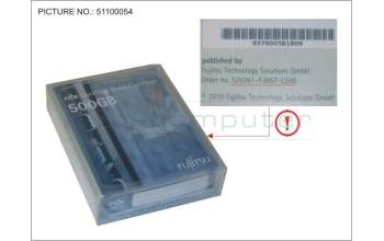 Fujitsu RDX CARTRIDGE 500GB/1000GB for Fujitsu Primergy RX2520 M1