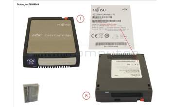 Fujitsu RDX CARTRIDGE 3TB for Fujitsu Primergy RX2520 M1