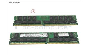 Fujitsu 32 GB DDR4 2400 MHZ PC4-2400T-R RG ECC for Fujitsu Primergy RX4770 M3