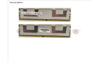 Fujitsu 64 GB DDR4 2400 MHZ PC4-2400T-L RG ECC for Fujitsu Primergy RX4770 M3