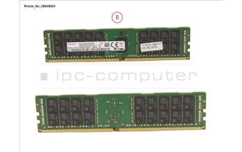 Fujitsu 16 GB DDR4 2400 MHZ PC4-2400T-R RG ECC for Fujitsu Primergy RX4770 M3