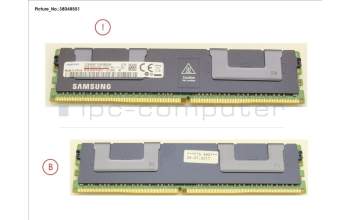 Fujitsu 64GB 4RX4 DDR4-2400 3DS ECC for Fujitsu Primergy RX4770 M3