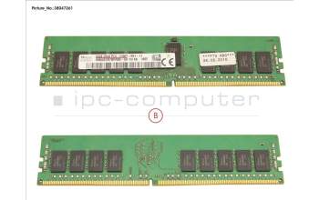 Fujitsu 16GB (1X16GB) 2RX8 DDR4-2400 R ECC for Fujitsu Primergy BX2580 M2