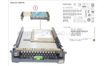 Fujitsu HD SAS 6G 300GB 15K HOT PL 3.5\' EP for Fujitsu Primergy RX300 S8