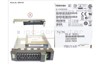 Fujitsu HD SAS 6G 300GB 15K HOT PL 3.5\' EP for Fujitsu Primergy RX2540 M1
