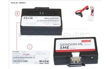 Fujitsu SSD SATA 6G 32GB DOM N H-P for Fujitsu Primergy RX2530 M2