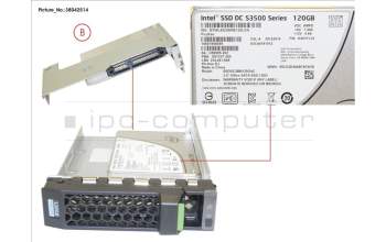Fujitsu SSD SATA 6G 120GB READ-INTEN 3.5\' H-P EP for Fujitsu Primergy RX1330 M2