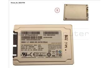 Fujitsu SSD SATA 6G 480GB MIX-USE 1.8\' N H-P EP for Fujitsu Primergy BX2580 M2
