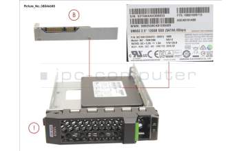 Fujitsu SSD SATA 6G 120GB MIXED-USE 3.5\' H-P EP for Fujitsu Primergy RX2510 M2
