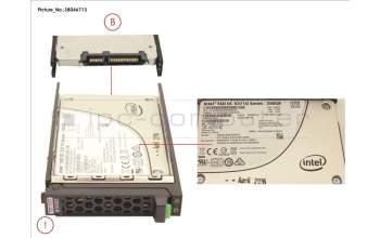 Fujitsu SSD SATA 6G 200GB WRITE-INT. 2.5\' H-P EP for Fujitsu Primergy RX2530 M2