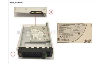Fujitsu SSD SATA 6G 1.2TB READ-INT. 3.5\' H-P EP for Fujitsu Primergy RX1330 M3