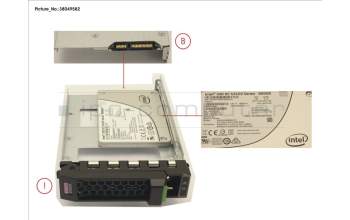 Fujitsu SSD SATA 6G 800GB READ-INT. 3.5\' H-P EP for Fujitsu Primergy RX2530 M2