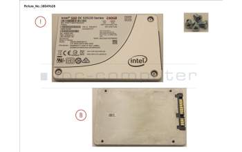 Fujitsu SSD SATA 6G 240GB READ-INT. 2.5\' N H-P for Fujitsu Primergy RX2560 M2