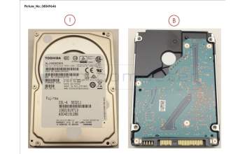 Fujitsu HD SAS 12G 300GB 10K NO HOT PL 2.5\' EP for Fujitsu Primergy RX2560 M2