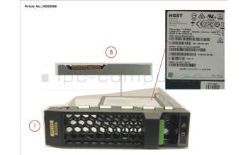 Fujitsu SSD SAS 12G 960GB READ-INT. 3.5\' H-P EP for Fujitsu Primergy RX2540 M2