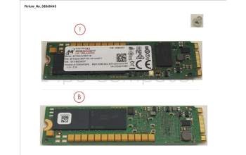 Fujitsu SSD SATA 6G 480GB M.2 N H-P for Fujitsu Primergy RX4770 M4