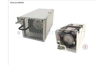 Fujitsu S26361-F5708-L20 FRU FAN,PORTSIDE-INTAKE AIRFLOW