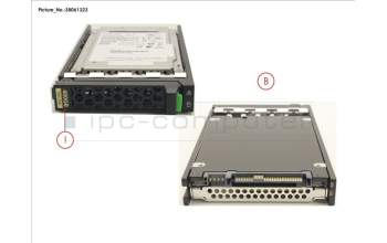 Fujitsu SSD SAS 12G 400GB WRITE-INT. 2.5\' H-P EP for Fujitsu Primergy CX2550 M2