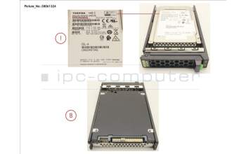 Fujitsu SSD SAS 12G 800GB WRITE-INT. 2.5\' H-P EP for Fujitsu Primergy RX4770 M3