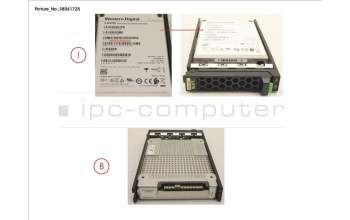 Fujitsu SSD SAS 12G 3.84TB READ-INT. 2.5\' H-P EP for Fujitsu Primergy BX2560 M2
