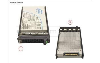 Fujitsu SSD PCIE3 1TB READ-INT. 2.5\" H-P EP for Fujitsu Primergy RX4770 M4