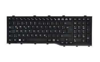 S26391-F163-B821 original Fujitsu keyboard DE (german) black/black