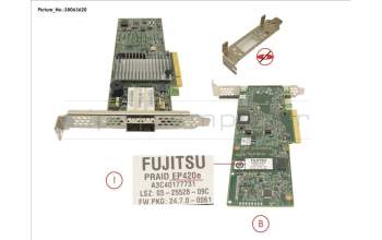 Fujitsu PRAID EP420E FH/LP for Fujitsu Primergy RX4770 M2