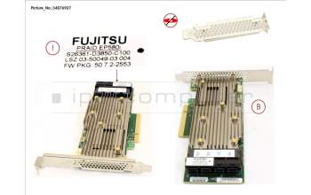 Fujitsu PRAID EP580I FH/LP for Fujitsu Primergy TX1320 M3
