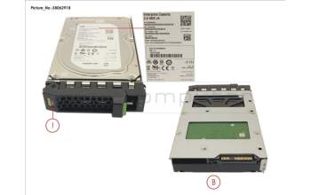 Fujitsu HD SAS 12G 1TB 7.2K HOT PL 3.5\' BC for Fujitsu Primergy RX2530 M4
