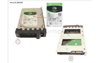 Fujitsu HD SATA 6G 500GB 7.2K HOT PL 3.5\' ECO for Fujitsu Primergy RX1330 M3