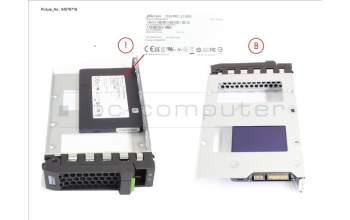 Fujitsu SSD SATA 6G 240GB READ-INT. 3.5\' H-P EP for Fujitsu Primergy RX1330 M3