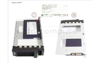 Fujitsu SSD SATA 6G 480GB READ-INT. 3.5\' H-P EP for Fujitsu Primergy RX2520 M1