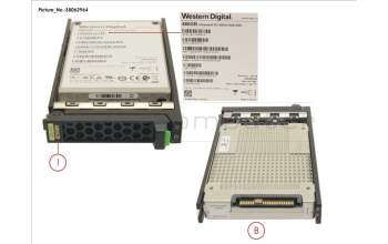 Fujitsu SSD SAS 12G 480GB READ-INT. 2.5\' H-P EP for Fujitsu Primergy RX4770 M3