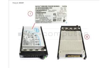 Fujitsu SSD PCIE3 1TB READ-INT. 2.5\' H-P EP for Fujitsu Primergy RX2530 M4
