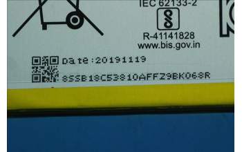 Lenovo SB18C53810 SCUD-A-LB L16D2P31 3.85V27Wh 2cell bty