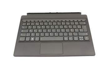 SD60Q79815 original Lenovo keyboard incl. topcase FR (french) grey/black with backlight